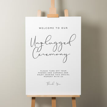 Delicate Wedding Guest Book Sign 'Olivia', 6 of 9