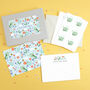 Personalised Bee And Flower Garden Writing Set, thumbnail 1 of 6