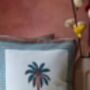Coco Tree Block Printed Cushion Cover Set Of Two, thumbnail 1 of 3