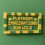 Lego Compatible Playroom Sign, thumbnail 3 of 3