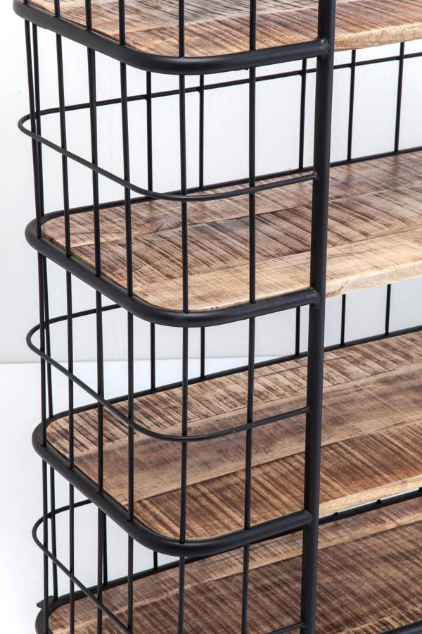 Industrial Basket Shelving Unit By I Love Retro