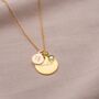 Personalised Birthday Disc Name Necklace, thumbnail 4 of 12