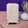 Personalised Floral Wooden Engraved Birthday Cards, thumbnail 9 of 9