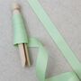 Leaf Green Ribbon Collection For Gift Wrapping, thumbnail 9 of 10