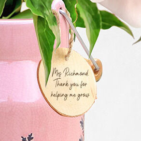 Fern Pink Ceramic Vase Gift, 4 of 9