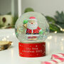 Personalised Santa Snow Globe, thumbnail 2 of 7