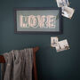 'Love More' Handmade Gold Leaf Sign, thumbnail 1 of 5