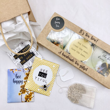 Bee Gifts: Tea Gift Set For Bee Lovers, 5 of 12