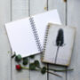 Teasel Seed Head Journal / Notebook, thumbnail 1 of 2