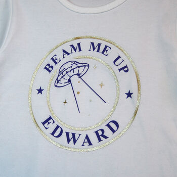 Personalised Space Travel T Shirt, 3 of 9