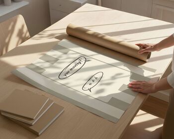 You Moving? Beige Art Print, 3 of 6