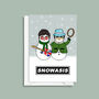 Funny Oasis Christmas Card, thumbnail 2 of 2