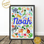 Safari Animal Name Print Set, thumbnail 9 of 12