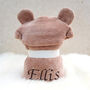 Personalised Toffee Teddy Baby Gift Set, thumbnail 4 of 11
