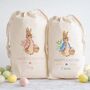 Personalised Rabbit Drawstring Easter Sacks, thumbnail 1 of 2