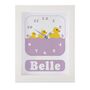 Personalised Childrens Rubber Duck Clock, thumbnail 5 of 9