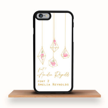 Hanging Flowers iPhone Case Personalised, 2 of 3
