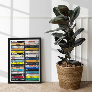 55th Birthday Personalised Print Music From 1971, 4 of 10