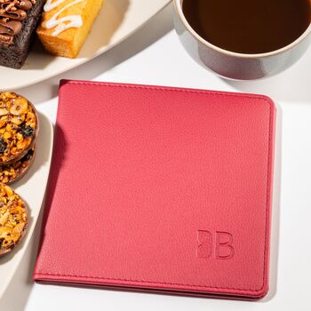 Eco Friendly Disabled Blue Badge Parking Permit Wallet Made From Recycled Bottles In Raspberry, 6 of 7