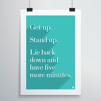 Get Up Stand Up Print, 7 of 12