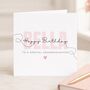 Name Birthday Card For A Special Granddaughter, thumbnail 1 of 5