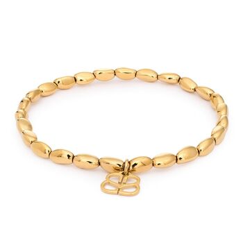 Waterproof Gold Plated Stretch Bracelets, 3 of 7