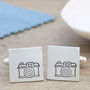 Camera Cufflinks. Thank You Gift For Photographer, thumbnail 2 of 6