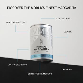 Sparkling Mirror Margarita Cans, 6pk, 3 of 3