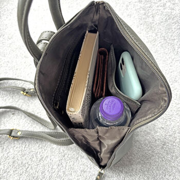 Women's Genuine Leather Backpack, 10 of 10