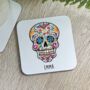 Personalised Day Of The Dead Coaster, thumbnail 1 of 2