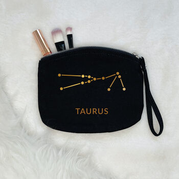 Zodiac Constellations Star Sign Make Up Bag, 4 of 8