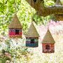 Octagonal Recycled Cotton Birdhouse, thumbnail 1 of 10