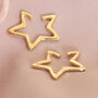 Gold Plated Star Ear Cuffs, thumbnail 6 of 8
