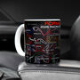 Formula 2025 Racing Circuits Mug Red Edition, thumbnail 1 of 5