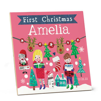 Personalised Christmas Tile, 2 of 6