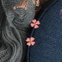 'Little Bit Of Luck' Clover Sterling Silver Earrings, thumbnail 3 of 3