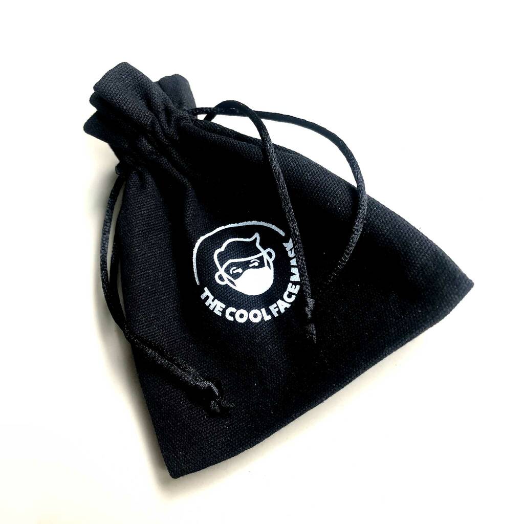Face Mask Pouch By The Cool Face Mask | notonthehighstreet.com