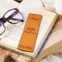 Personalised Leather Bookmark, thumbnail 3 of 4
