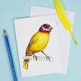 Birds In Hats A6 Greetings Card Set, thumbnail 3 of 10