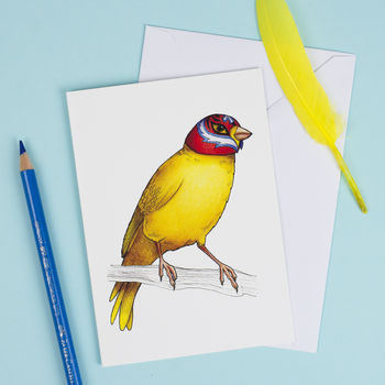 Birds In Hats A6 Greetings Card Set, 3 of 10
