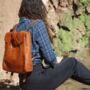 Convertible Leather Tote Backpack Cleo, thumbnail 11 of 11