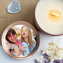 21st Birthday Photo Candle Rose Gold Tin, thumbnail 2 of 2