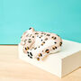 Leopard 'Shelf Animal' Beige And Gold, thumbnail 4 of 7