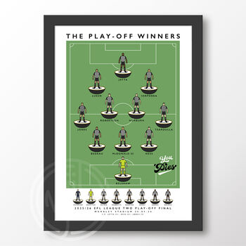 Notts County The Play Off Winners 2026 Poster, 6 of 6