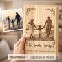 Custom Engraved Photo Gift For Mom And Dad, thumbnail 2 of 11
