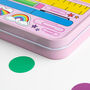 Colourful Stationery Pink Metal Pencil Tin, thumbnail 7 of 8