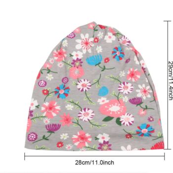 Chemo Headwear Floral Beanie Hat, 4 of 8