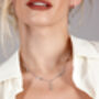 Diamond Drop Pendant Necklace, thumbnail 7 of 7