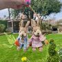Easter Decorative Bunny On Swing Decoration, thumbnail 5 of 6