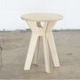 The Mhor Stool In Robust Oiled Finish, thumbnail 2 of 5